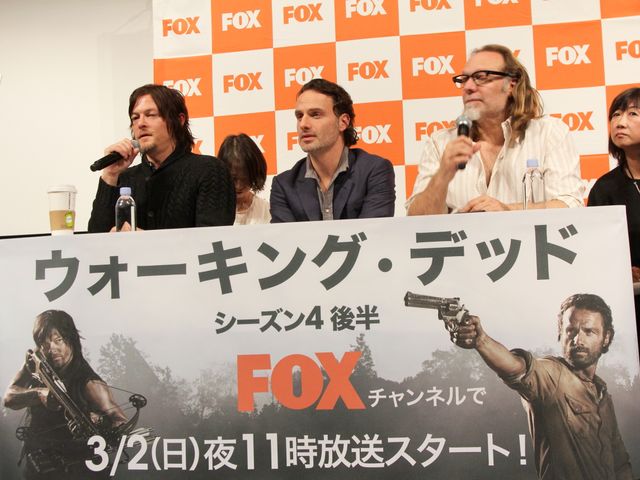 「ウォーキング・デッド」リックとダリルが来日！フォトギャラリー（13枚目）