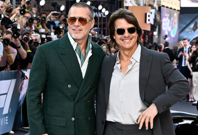 『F1(R)／エフワン』ヨーロッパプレミアでのブラッド・ピット＆トム・クルーズ