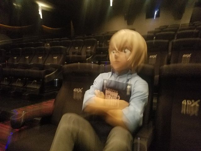 4D上映を体験する安室さん…！映画『名探偵コナン　ゼロの執行人（しっこうにん）』（3枚目）