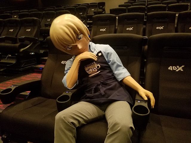 4D上映を体験する安室さん…！映画『名探偵コナン　ゼロの執行人（しっこうにん）』（4枚目）