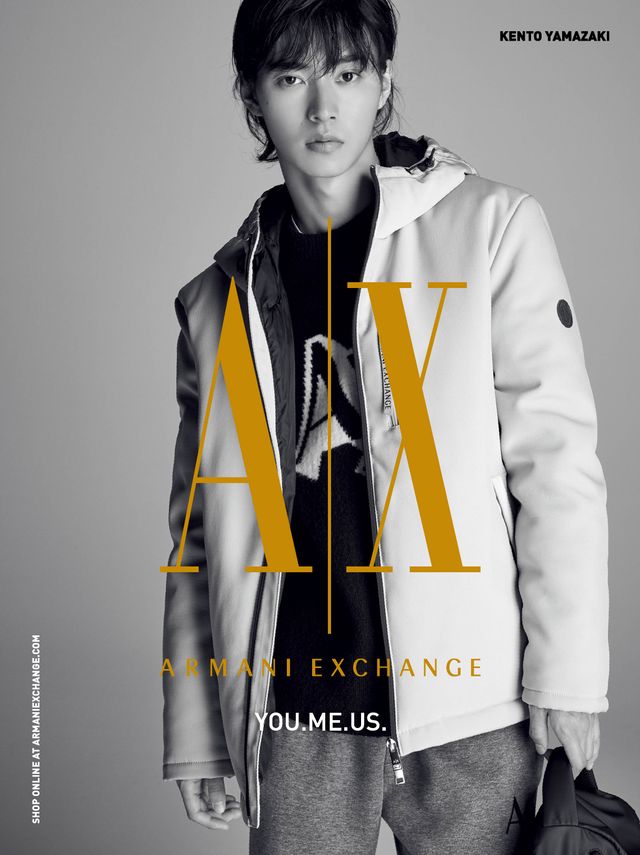 山崎賢人の魅力たっぷり！「アルマーニ エクスチェンジ」広告ビジュアル：フォトギャラリー