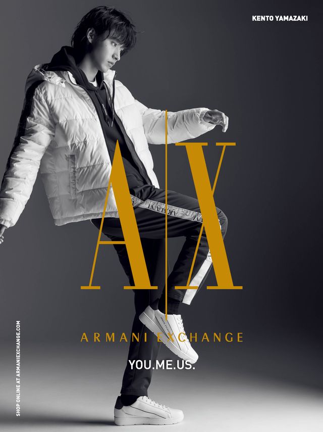 山崎賢人の魅力たっぷり！「アルマーニ エクスチェンジ」広告ビジュアル（6枚目）
