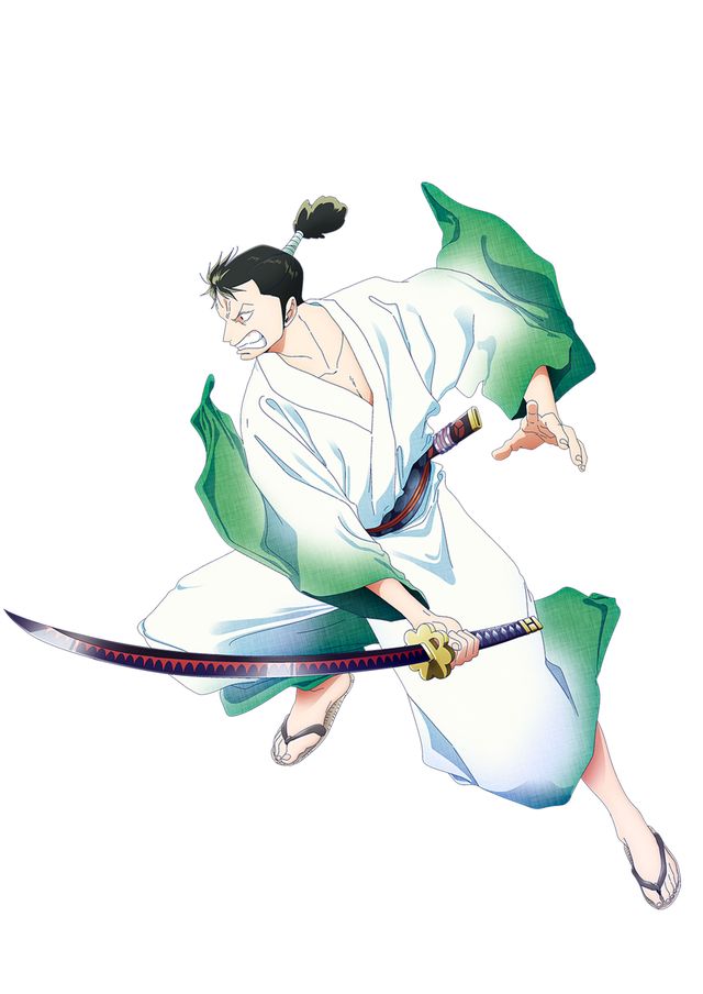 尾田栄一郎が「ONE PIECE」連載前に生み出した侍リューマ！アニメ「MONSTERS 一百三情飛龍侍極」キャラビジュアル：フォトギャラリー