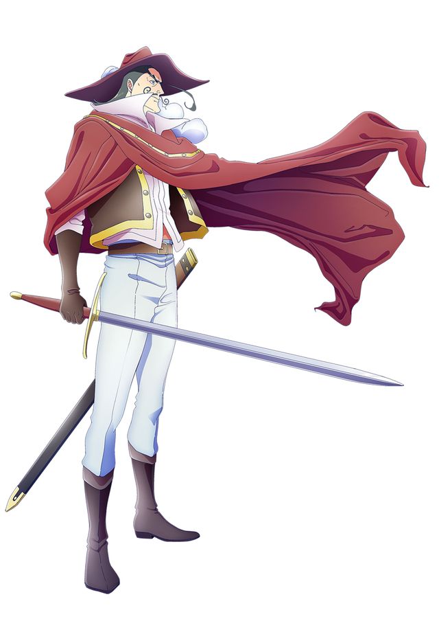 尾田栄一郎が「ONE PIECE」連載前に生み出した侍リューマ！アニメ「MONSTERS 一百三情飛龍侍極」キャラビジュアル（2枚目）