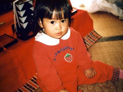 これはかわいい 前田敦子の幼少期の写真がcmに シネマトゥデイ 映画の情報を毎日更新