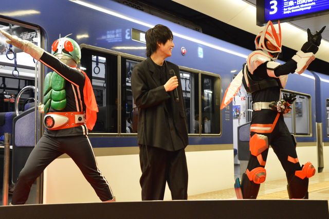 祝え！ジオウ・奥野壮が大阪でテープカット！「THE仮面ライダー展 開催記念特別列車」セレモニー（4枚目）
