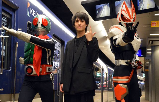 祝え！ジオウ・奥野壮が大阪でテープカット！「THE仮面ライダー展 開催記念特別列車」セレモニー（9枚目）