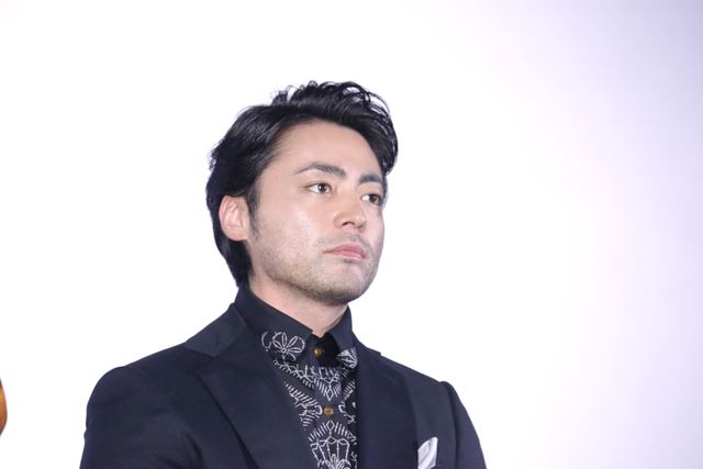 バームクーヘンの悪夢を思い出す山田孝之『点』舞台あいさつ付上映会（4枚目）