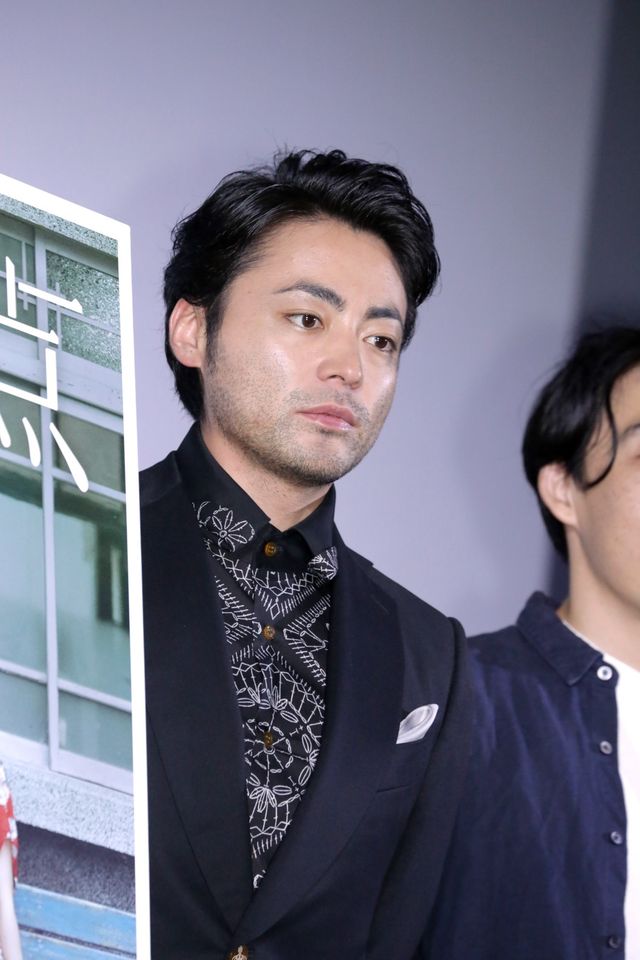 バームクーヘンの悪夢を思い出す山田孝之『点』舞台あいさつ付上映会（6枚目）