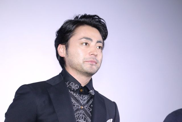 バームクーヘンの悪夢を思い出す山田孝之『点』舞台あいさつ付上映会（8枚目）