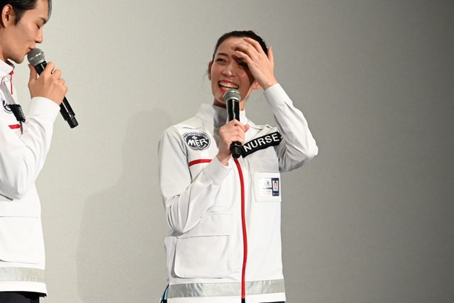 TOKYO MERメンバーも登壇！『劇場版TOKYO MER～走る緊急救命室～南海ミッション』の初日舞台あいさつ（10枚目）