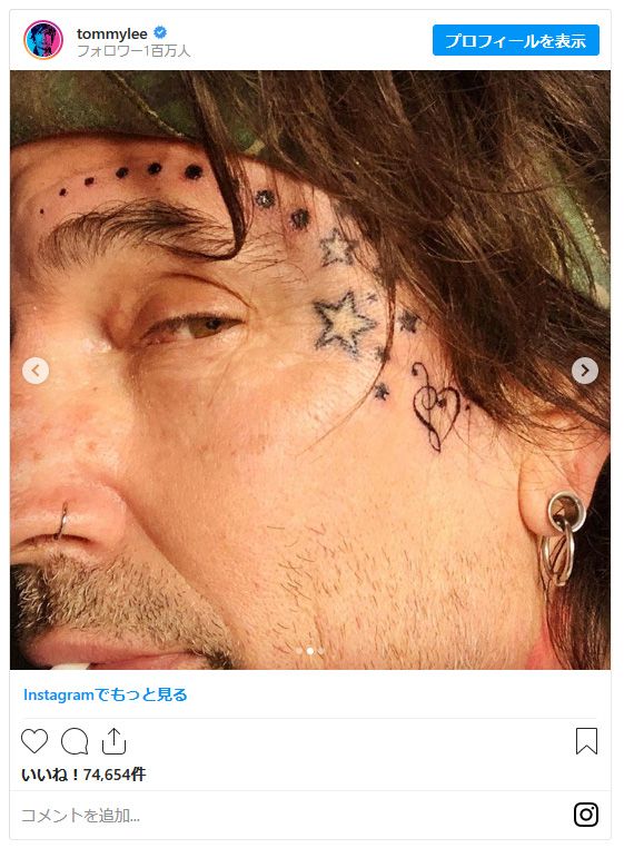 「モトリー・クルー」のドラマー、トミー・リー（2枚目）