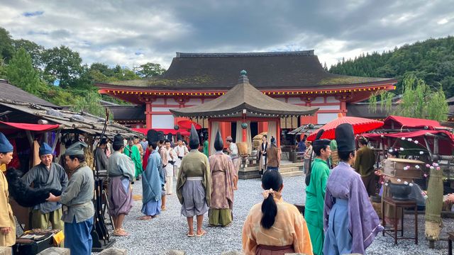 「光る君へ」まひろと周明が再会した市で売られる品々：フォトギャラリー