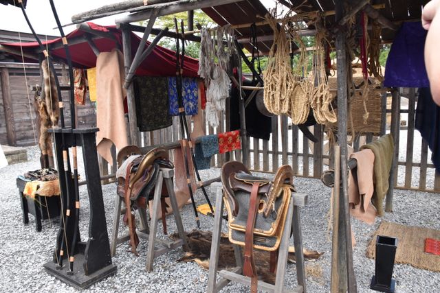 「光る君へ」まひろと周明が再会した市で売られる品々（14枚目）