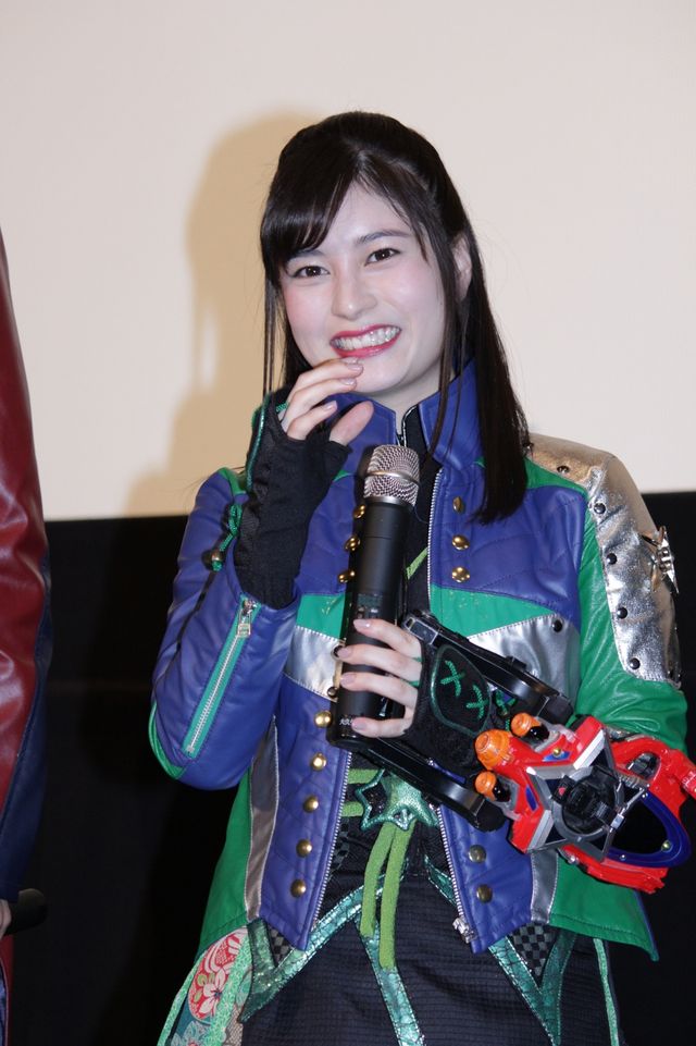 『宇宙戦隊キュウレンジャーVSスペース・スクワッド』完成披露舞台あいさつ（6枚目）