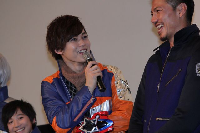 『宇宙戦隊キュウレンジャーVSスペース・スクワッド』完成披露舞台あいさつ（7枚目）