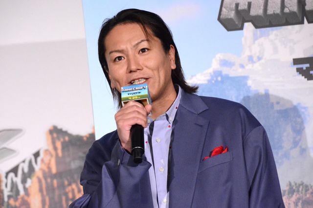 ジャック・ブラックが「スタッフ～！」狩野英孝にメッセージ！映画『マインクラフト』公開前日3D吹替プレミア（6枚目）