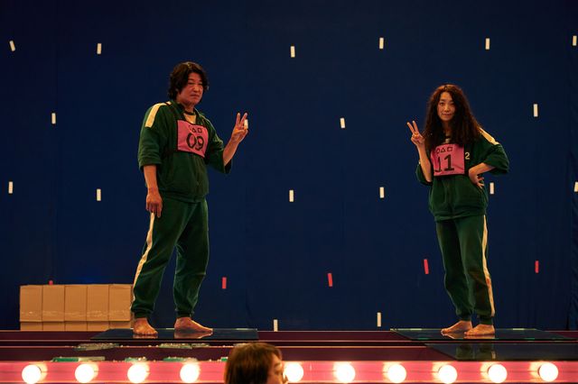 韓国ドラマ「イカゲーム」メイキング写真（4枚目）