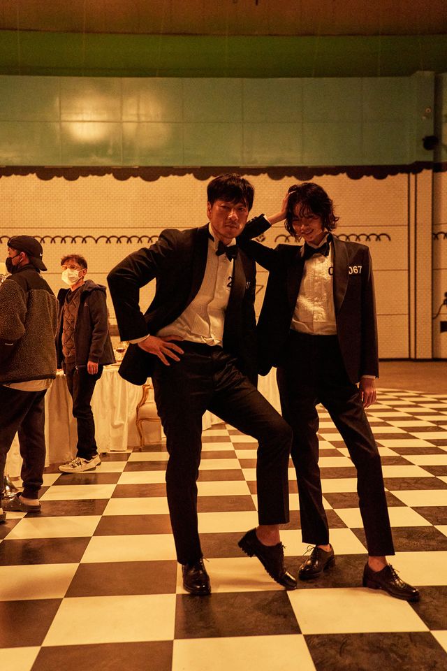 韓国ドラマ「イカゲーム」メイキング写真（7枚目）