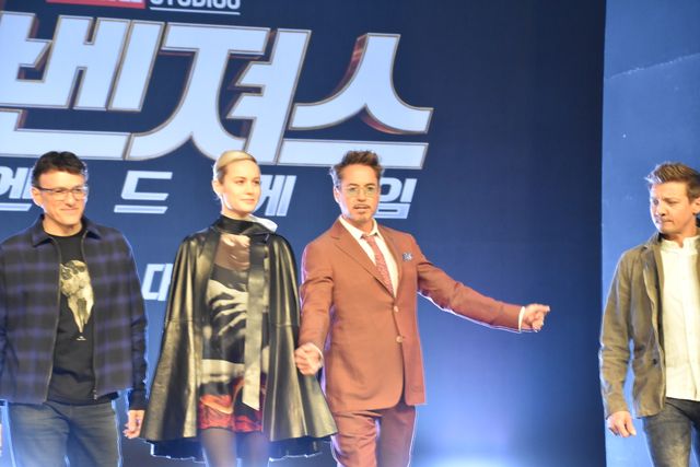 ダウニー・Jr、ジェレミー・レナー、ブリー・ラーソンが韓国に！『アベンジャーズ／エンドゲーム』記者会見の様子【写真50枚】（7枚目）