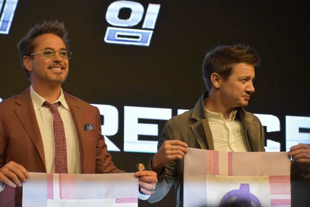 ダウニー・Jr、ジェレミー・レナー、ブリー・ラーソンが韓国に！『アベンジャーズ／エンドゲーム』記者会見の様子【写真50枚】（48枚目）