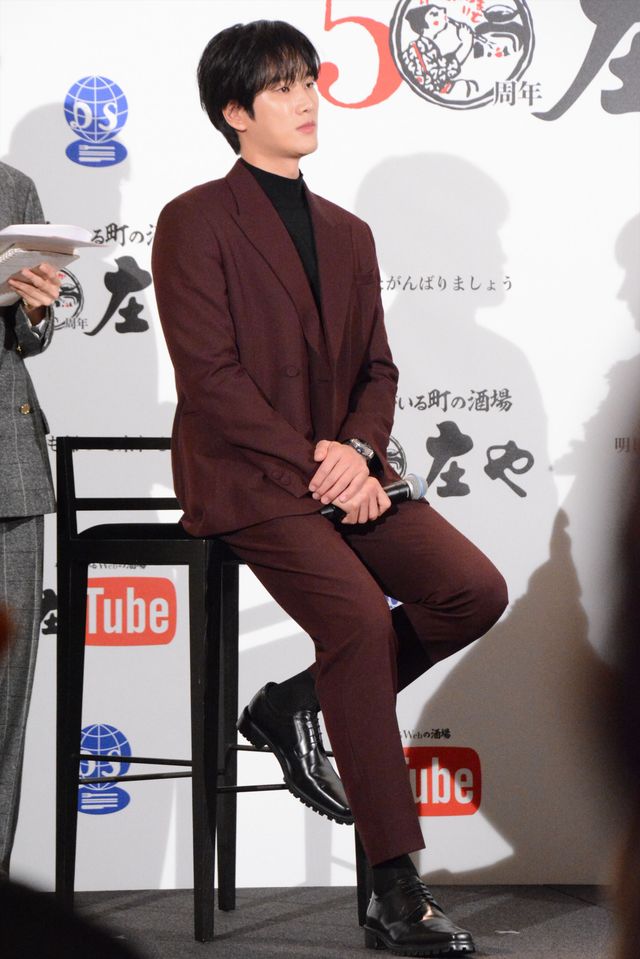 アン・ボヒョンのいろいろな表情！庄や50周年記念ドラマ「いつでも帰ってこれる場所」公開記者発表会（8枚目）