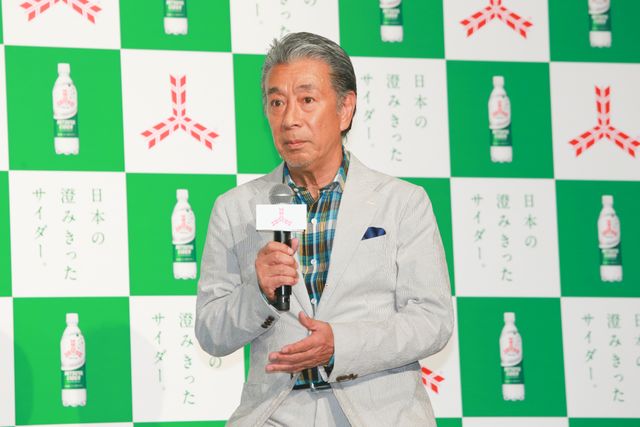 福士蒼汰と芳根京子が兄妹！高田純次は父親！三ツ矢サイダー新CMイベント写真ギャラリー（6枚目）