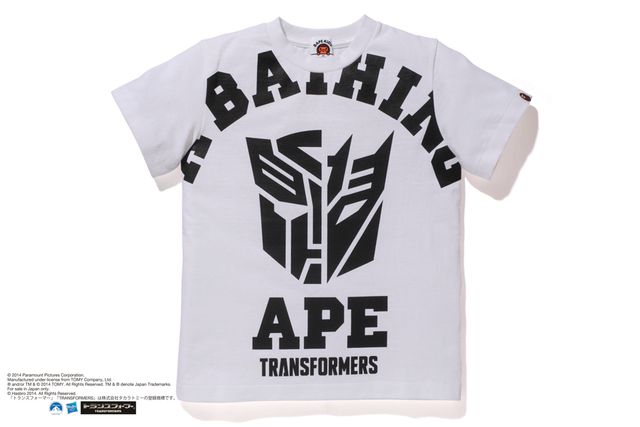 BABY MILOがダイナボットに乗ってる！『トランスフォーマー』×A BATHING APEコラボアイテム写真ギャラリー（2枚目）