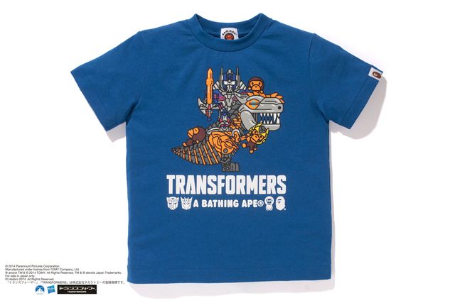 BABY MILOがダイナボットに乗ってる！『トランスフォーマー』×A BATHING APEコラボアイテム写真ギャラリー（4枚目）