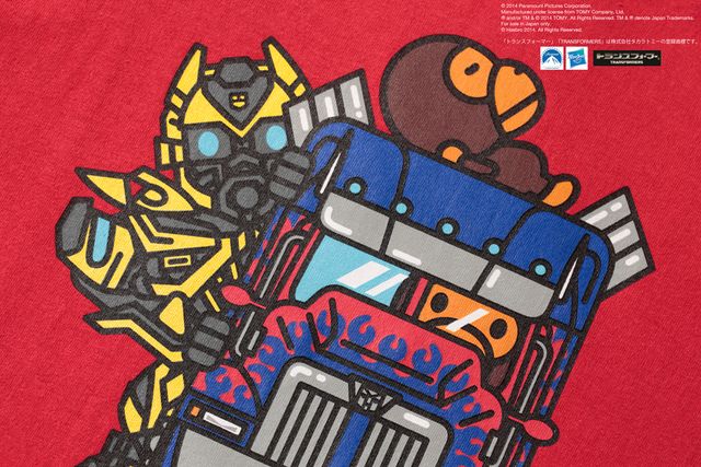 BABY MILOがダイナボットに乗ってる！『トランスフォーマー』×A BATHING APEコラボアイテム写真ギャラリー（9枚目）