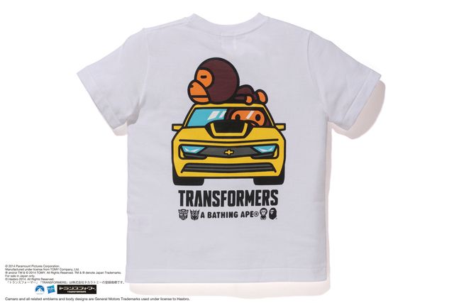 BABY MILOがダイナボットに乗ってる！『トランスフォーマー』×A BATHING APEコラボアイテム写真ギャラリー（11枚目）