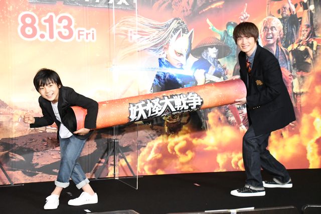 寺田心＆神木隆之介の2ショット！『妖怪大戦争　ガーディアンズ』バトンタッチセレモニー（10枚目）