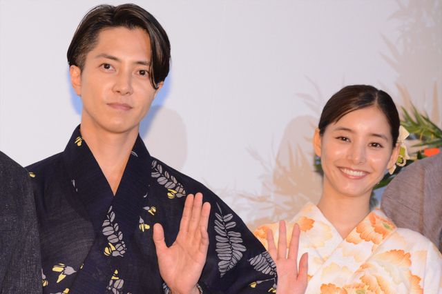 山下智久＆新木優子の美しい浴衣姿！短冊に願いを…『SEE HEAR LOVE』劇場公開初日舞台挨拶の様子（2枚目）