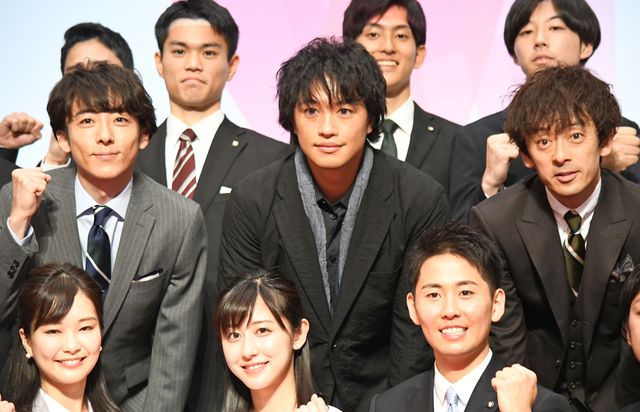 高橋一生・斎藤工・滝藤賢一、テレ朝入社式で新社会人にエール！：フォトギャラリー