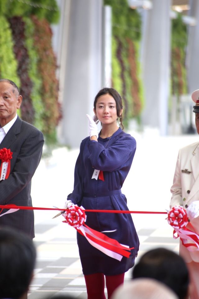 テープカットセレモニー　木村文乃フォトギャラリー（5枚目）
