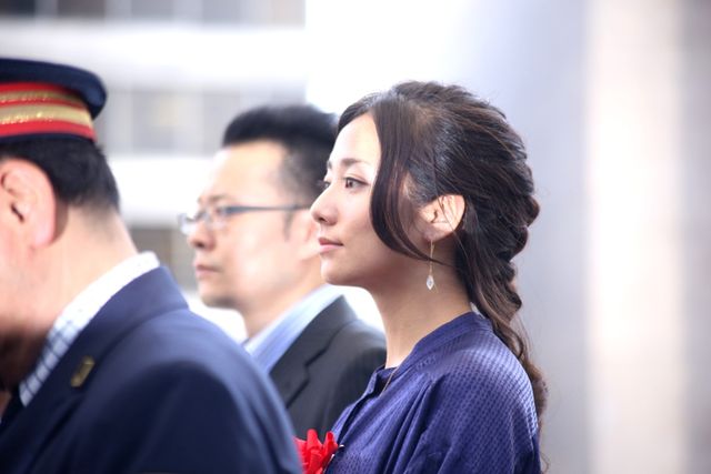 テープカットセレモニー　木村文乃フォトギャラリー（6枚目）