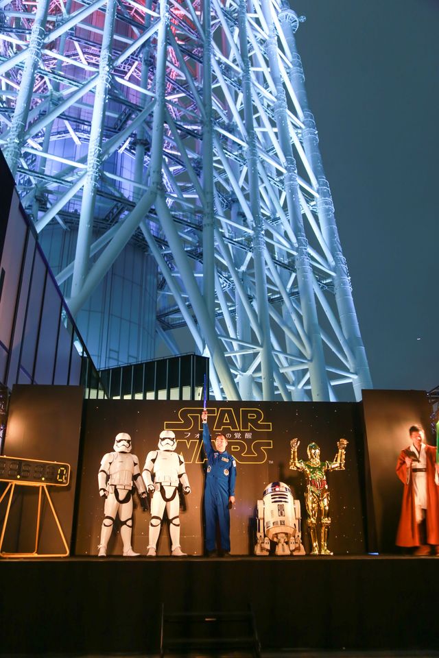 宇宙飛行士・野口聡一氏、登場！『スター・ウォーズ』東京スカイツリー イベント（8枚目）