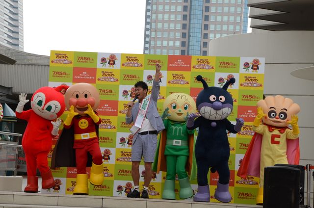 ますおか岡田、アンパンマンで新キャラゲットなるか!?一日館長フォトギャラリー（4枚目）