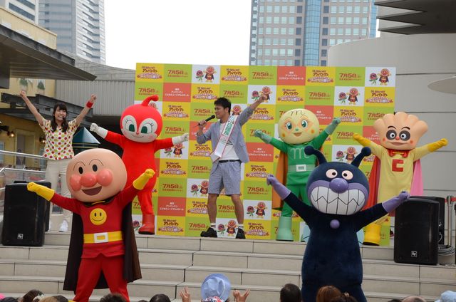 ますおか岡田、アンパンマンで新キャラゲットなるか!?一日館長フォトギャラリー（5枚目）