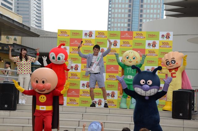 ますおか岡田、アンパンマンで新キャラゲットなるか!?一日館長フォトギャラリー（6枚目）