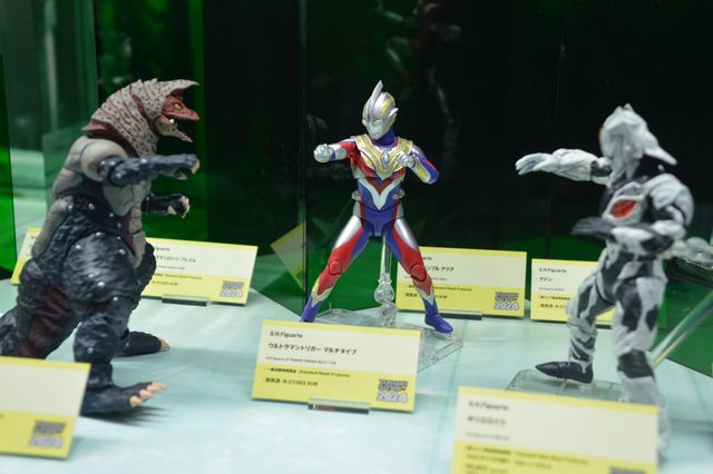 仮面ライダー、スーパー戦隊、ウルトラマン　フィギュア ウルトラマン、仮面ライダー、スーパー戦隊の新作フィギュア集結