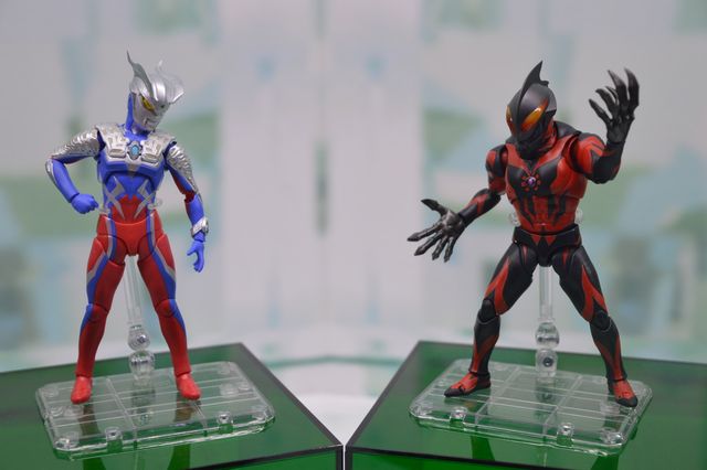 ウルトラマン、仮面ライダー、スーパー戦隊の新作フィギュア集結