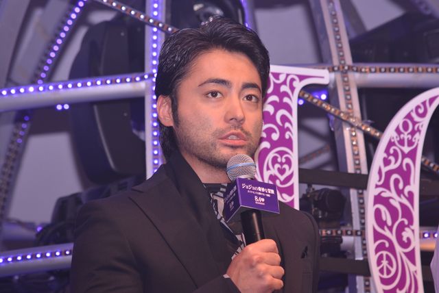 兄・形兆役の岡田将生に熱い視線を送る弟・億泰役の新田真剣佑ほか　『ジョジョの奇妙な冒険　ダイヤモンドは砕けない　第一章』ジャパンプレミア（9枚目）