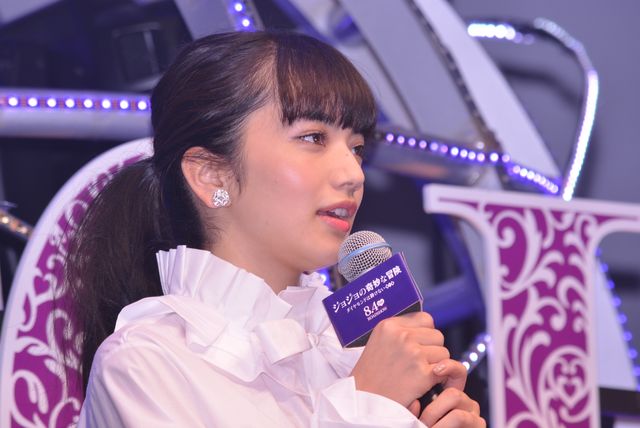 兄・形兆役の岡田将生に熱い視線を送る弟・億泰役の新田真剣佑ほか　『ジョジョの奇妙な冒険　ダイヤモンドは砕けない　第一章』ジャパンプレミア（11枚目）