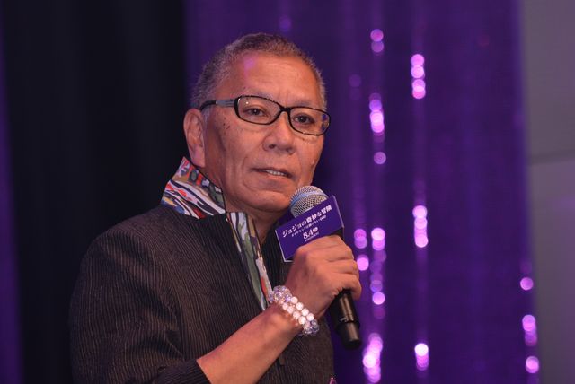 兄・形兆役の岡田将生に熱い視線を送る弟・億泰役の新田真剣佑ほか　『ジョジョの奇妙な冒険　ダイヤモンドは砕けない　第一章』ジャパンプレミア（23枚目）