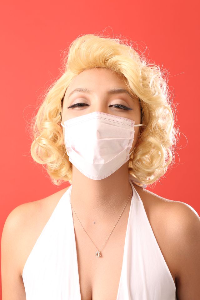 ざわちんの「マリリン・モンロー」「ベートーベン」「モナ・リザ」ものまねメイク3番勝負（6枚目）