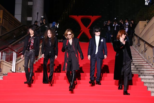 X JAPAN、ドキュメンタリー映画上映に登場！フォトギャラリー（3枚目）