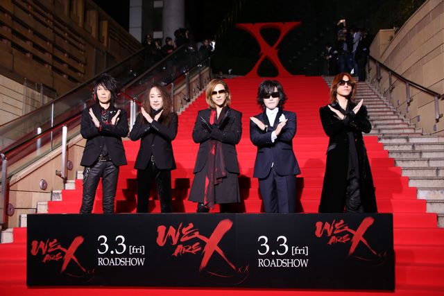 X JAPAN、ドキュメンタリー映画上映に登場！フォトギャラリー（10枚目）