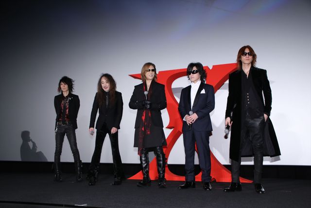 X JAPAN、ドキュメンタリー映画上映に登場！フォトギャラリー（16枚目）