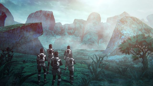 【14枚】これがアニメ版ゴジラ！映画『GODZILLA 怪獣惑星』ポスタービジュアル＆場面写真（11枚目）